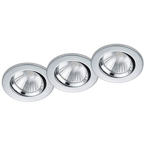 LED Spot 3 Pack - Inbouw LED Downlight 5W Dimbaar Warm Wit LED Spot 3 Pack - Inbouw LED Downlight 5W Dimbaar Warm Wit