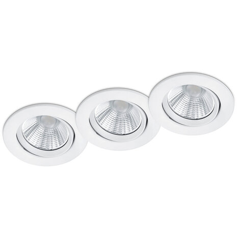 HLW LED LED Spot 3 Pack - Inbouw LED Downlight 5W Dimbaar Warm Wit 2700K–3000K HLW LED LED Spot 3 Pack - Inbouw LED Downlight 5W Dimbaar Warm Wit 2700K–3000K