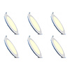 LED Downlight Slim 6 Pack 9W - Warm Wit 2700K Inbouw LED Lamp LED Downlight Slim 6 Pack 9W - Warm Wit 2700K Inbouw LED Lamp