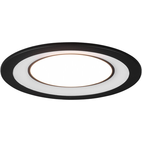 HLW LED LED Spot Inbouw LED Downlight 10W - Warm Wit 2700K–3000K - Mat Zwart Ø140mm HLW LED LED Spot Inbouw LED Downlight 10W - Warm Wit 2700K–3000K - Mat Zwart Ø140mm