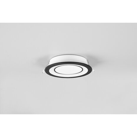 HLW LED LED Spot Inbouw LED Downlight 10W - Warm Wit 2700K–3000K - Mat Zwart Ø140mm HLW LED LED Spot Inbouw LED Downlight 10W - Warm Wit 2700K–3000K - Mat Zwart Ø140mm