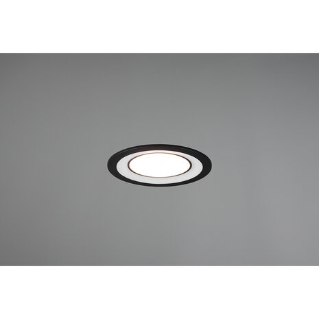 HLW LED LED Spot Inbouw LED Downlight 10W - Warm Wit 2700K–3000K - Mat Zwart Ø140mm HLW LED LED Spot Inbouw LED Downlight 10W - Warm Wit 2700K–3000K - Mat Zwart Ø140mm