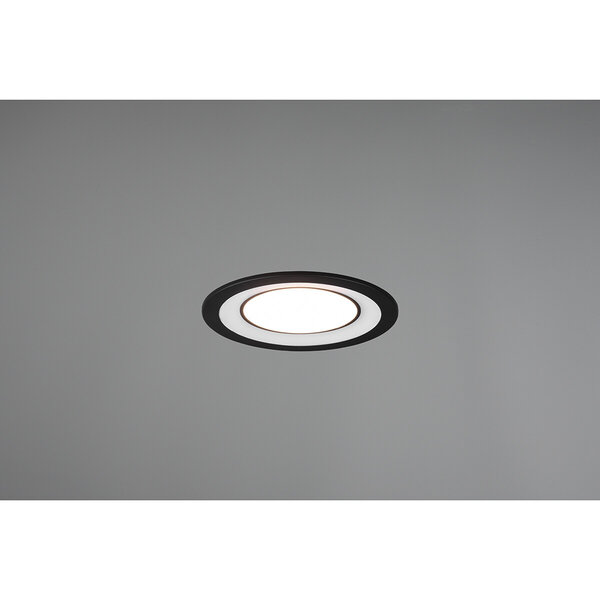 HLW LED LED Spot Inbouw LED Downlight 10W - Warm Wit 2700K–3000K - Mat Zwart Ø140mm HLW LED LED Spot Inbouw LED Downlight 10W - Warm Wit 2700K–3000K - Mat Zwart Ø140mm