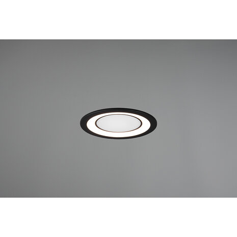 HLW LED LED Spot Inbouw LED Downlight 10W - Warm Wit 2700K–3000K - Mat Zwart Ø140mm HLW LED LED Spot Inbouw LED Downlight 10W - Warm Wit 2700K–3000K - Mat Zwart Ø140mm