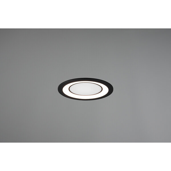 HLW LED LED Spot Inbouw LED Downlight 10W - Warm Wit 2700K–3000K - Mat Zwart Ø140mm HLW LED LED Spot Inbouw LED Downlight 10W - Warm Wit 2700K–3000K - Mat Zwart Ø140mm