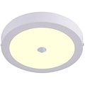 LED Downlight 24W Warm Wit 2700K–3000K Opbouw Met PIR Bewegingssensor