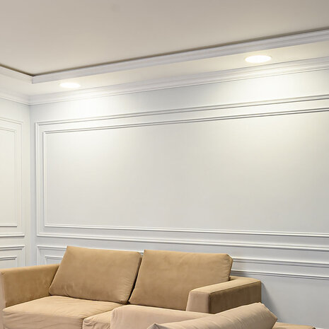 HLW LED LED Downlight Inbouw LED Spot 3W - Koud Wit 6500K Daglicht Wit - Rond Ø85mm HLW LED LED Downlight Inbouw LED Spot 3W - Koud Wit 6500K Daglicht Wit - Rond Ø85mm