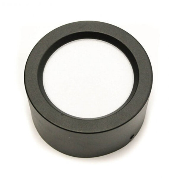 HLW LED 15W LED Downlight Opbouw Rond - Natuurlijk Wit 4200K - Mat Zwart Aluminium Ø180mm