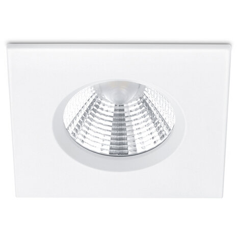 HLW LED Inbouw LED Spot 5W Dimbaar Waterdicht IP65 Warm Wit 2700K–3000K Vierkant