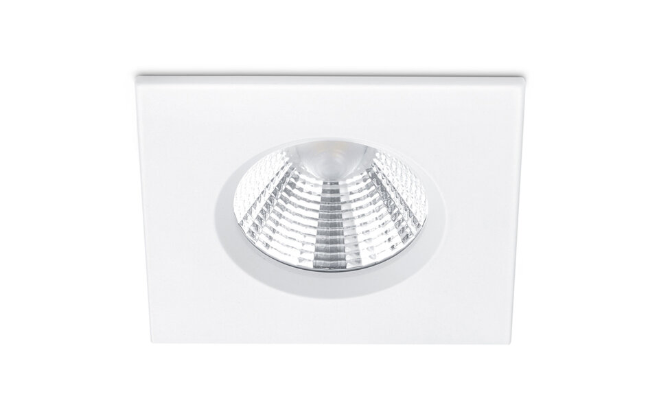 HLW LED Inbouw LED Spot 5W Dimbaar Waterdicht IP65 Warm Wit 2700K–3000K Vierkant