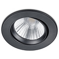 Dimbare LED Spot Inbouw LED Downlight 5W Warm Wit 2700K–3000K Mat Zwart