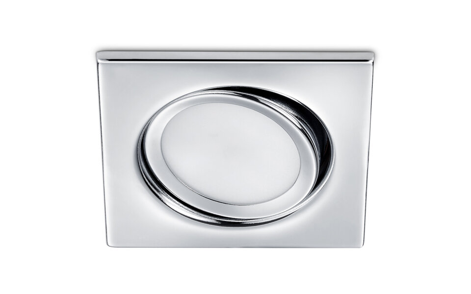 HLW LED LED Spot Inbouw LED Downlight 5W Warm Wit 2700K–3000K Mat Chroom Aluminium HLW LED LED Spot Inbouw LED Downlight 5W Warm Wit 2700K–3000K Mat Chroom Aluminium