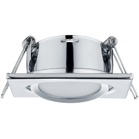 HLW LED LED Spot Inbouw LED Downlight 5W Warm Wit 2700K–3000K Mat Chroom Aluminium HLW LED LED Spot Inbouw LED Downlight 5W Warm Wit 2700K–3000K Mat Chroom Aluminium