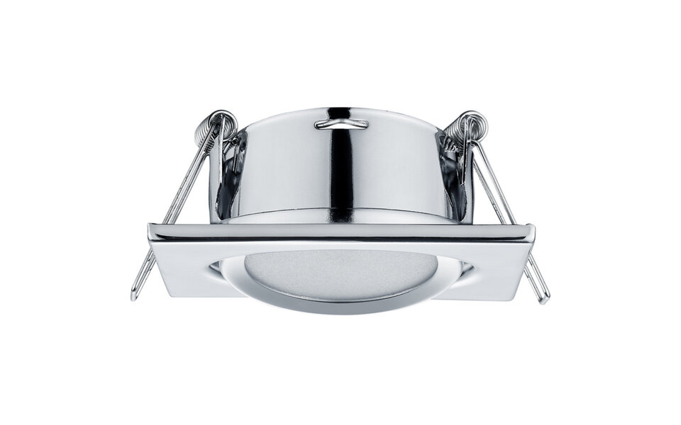 HLW LED LED Spot Inbouw LED Downlight 5W Warm Wit 2700K–3000K Mat Chroom Aluminium HLW LED LED Spot Inbouw LED Downlight 5W Warm Wit 2700K–3000K Mat Chroom Aluminium