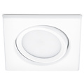 LED Spot - Inbouw LED Downlight 5W Warm Wit 2700K–3000K Mat Wit Aluminium