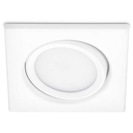 HLW LED LED Spot - Inbouw LED Downlight 5W Warm Wit 2700K–3000K Mat Wit Aluminium HLW LED LED Spot - Inbouw LED Downlight 5W Warm Wit 2700K–3000K Mat Wit Aluminium