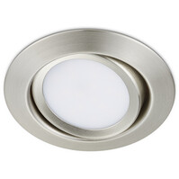 LED Spot Inbouw LED Downlight 5W Warm Wit 3000K Mat Nikkel LED Spot Inbouw LED Downlight 5W Warm Wit 3000K Mat Nikkel