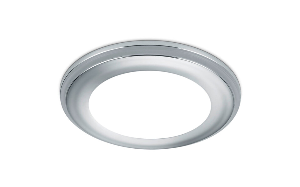 HLW LED LED Spot Inbouw LED Downlight 5W Warm Wit 2700K–3000K - Mat Chroom