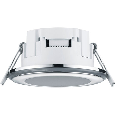 HLW LED LED Spot Inbouw LED Downlight 5W Warm Wit 2700K–3000K - Mat Chroom