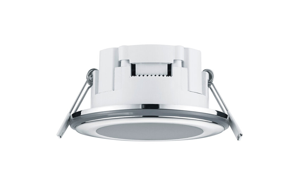 HLW LED LED Spot Inbouw LED Downlight 5W Warm Wit 2700K–3000K - Mat Chroom
