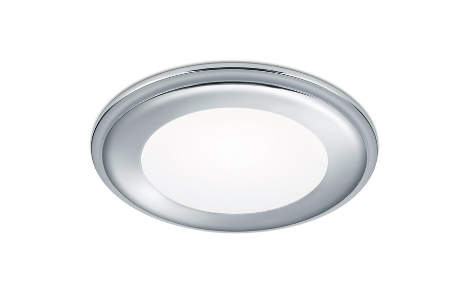 HLW LED LED Spot Inbouw LED Downlight 10W Warm Wit 2700K–3000K Rond Mat Chroom HLW LED LED Spot Inbouw LED Downlight 10W Warm Wit 2700K–3000K Rond Mat Chroom