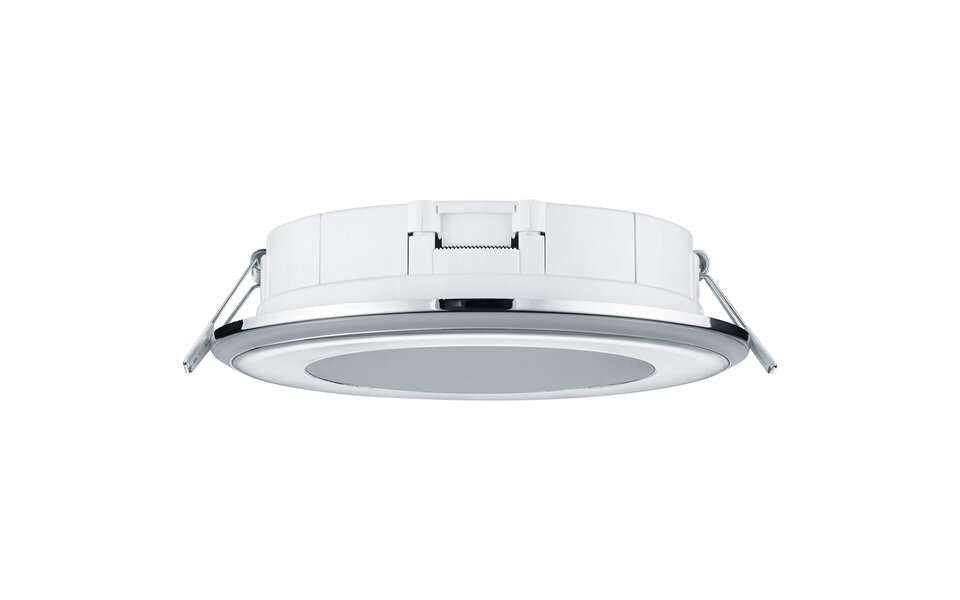 HLW LED LED Spot Inbouw LED Downlight 10W Warm Wit 2700K–3000K Rond Mat Chroom HLW LED LED Spot Inbouw LED Downlight 10W Warm Wit 2700K–3000K Rond Mat Chroom