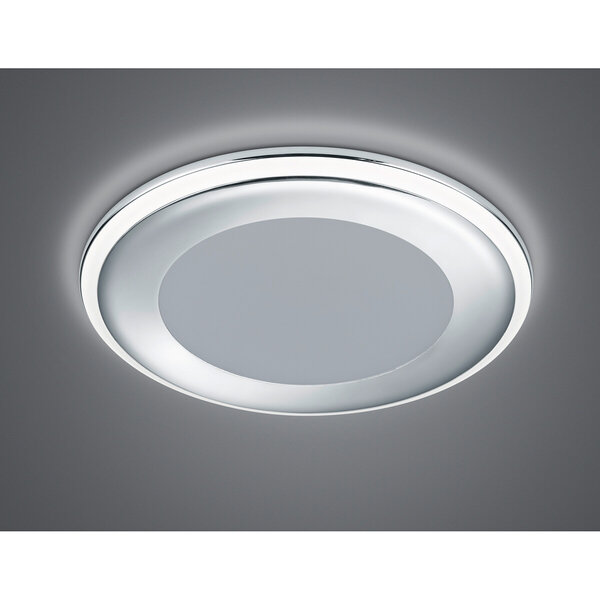 HLW LED LED Spot Inbouw LED Downlight 10W Warm Wit 2700K–3000K Rond Mat Chroom HLW LED LED Spot Inbouw LED Downlight 10W Warm Wit 2700K–3000K Rond Mat Chroom