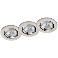 LED Spot 3 Pack - Dimbaar Inbouw LED Downlight Warm Wit 5W