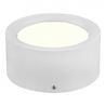 HLW LED LED Downlight 6 Pack - Opbouw LED Downlight 10W Rond Mat Wit Aluminium