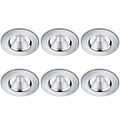 LED Spot 6 Pack - Dimbare Inbouw LED Downlight 5W Waterdicht IP65 Warm Wit 3000K LED Spot 6 Pack - Dimbare Inbouw LED Downlight 5W Waterdicht IP65 Warm Wit 3000K