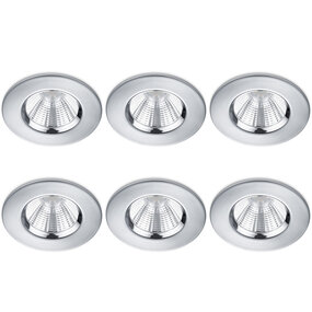 LED Spot 6 Pack - Inbouw LED Downlight 5W Dimbaar IP65 Warm Wit LED Spot 6 Pack - Inbouw LED Downlight 5W Dimbaar IP65 Warm Wit
