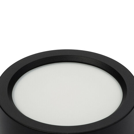 HLW LED LED Downlight 6 Pack 15W - Opbouw Rond Mat Zwart Aluminium Ø180mm HLW LED LED Downlight 6 Pack 15W - Opbouw Rond Mat Zwart Aluminium Ø180mm