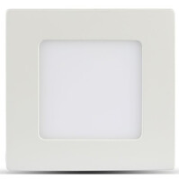 LED Downlight Slim Vierkant 24W - Inbouw Koud Wit 6000K