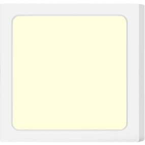 Opbouw LED Downlight 18W - Warm Wit 2700K–3000K Mat Wit