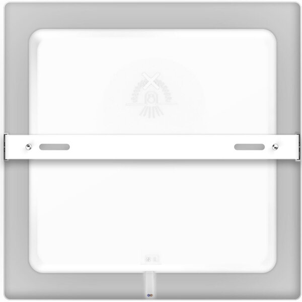 HLW LED LED Downlight Pro Opbouw 18W - Warm Wit 2700K–3000K, Mat Wit, Vierkant HLW LED LED Downlight Pro Opbouw 18W - Warm Wit 2700K–3000K, Mat Wit, Vierkant