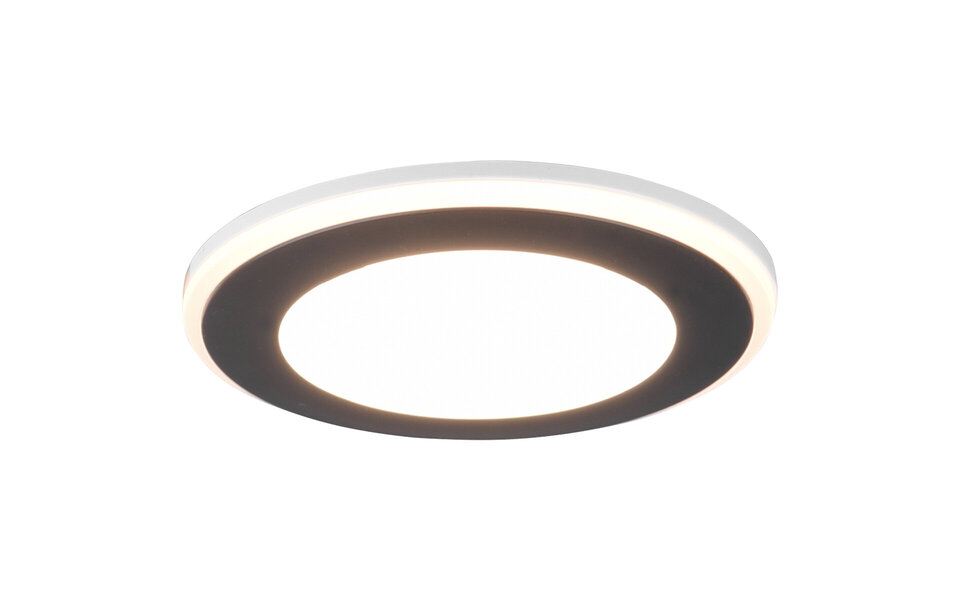 HLW LED LED Spot Inbouw LED Downlight 5W - Warm Wit 2700K–3000K - Mat Zwart