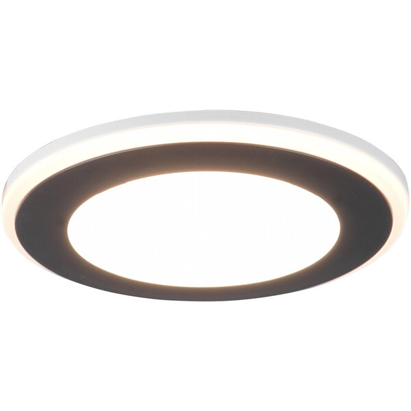 HLW LED LED Spot Inbouw LED Downlight 5W - Warm Wit 2700K–3000K - Mat Zwart