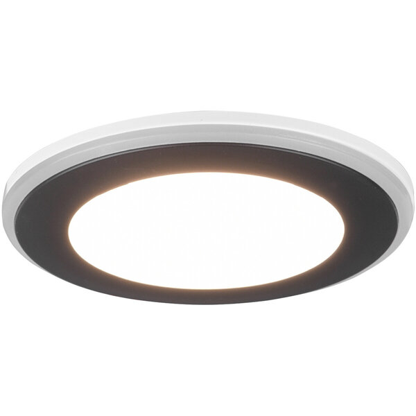 HLW LED LED Spot Inbouw LED Downlight 5W - Warm Wit 2700K–3000K - Mat Zwart
