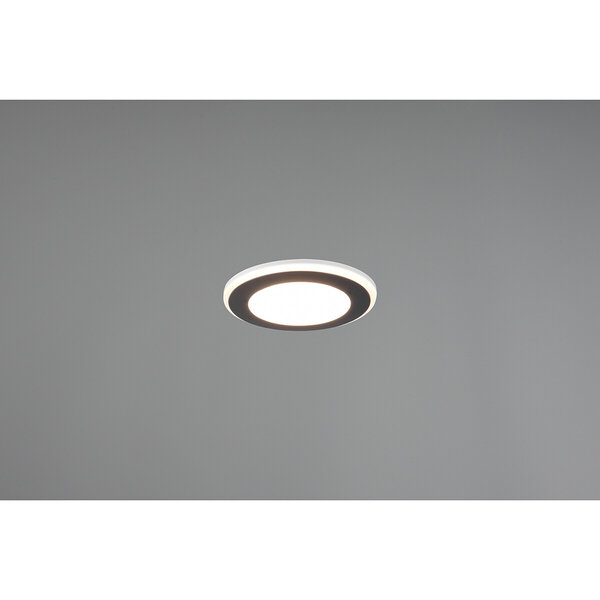 HLW LED LED Spot Inbouw LED Downlight 5W - Warm Wit 2700K–3000K - Mat Zwart