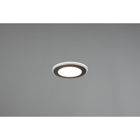 HLW LED LED Spot Inbouw LED Downlight 5W - Warm Wit 2700K–3000K - Mat Zwart