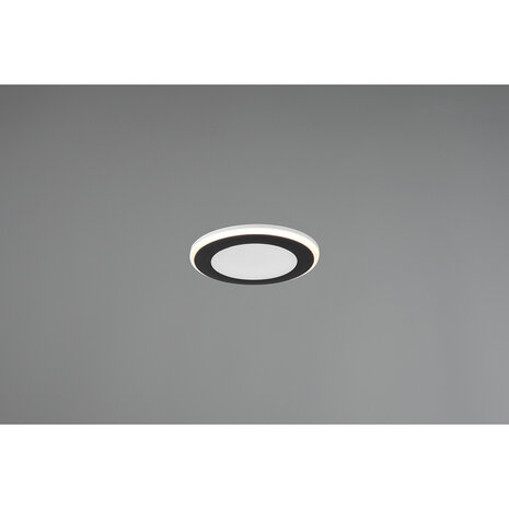 HLW LED LED Spot Inbouw LED Downlight 5W - Warm Wit 2700K–3000K - Mat Zwart