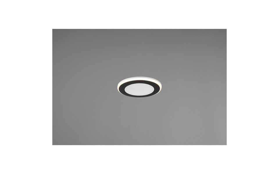 HLW LED LED Spot Inbouw LED Downlight 5W - Warm Wit 2700K–3000K - Mat Zwart