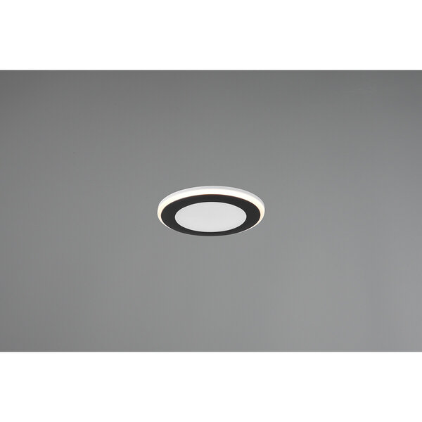 HLW LED LED Spot Inbouw LED Downlight 5W - Warm Wit 2700K–3000K - Mat Zwart