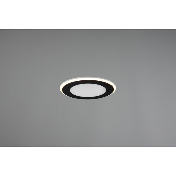 HLW LED Trion Auran Inbouw LED Downlight 10W - Warm Wit 2700K–3000K, Mat Zwart HLW LED Trion Auran Inbouw LED Downlight 10W - Warm Wit 2700K–3000K, Mat Zwart