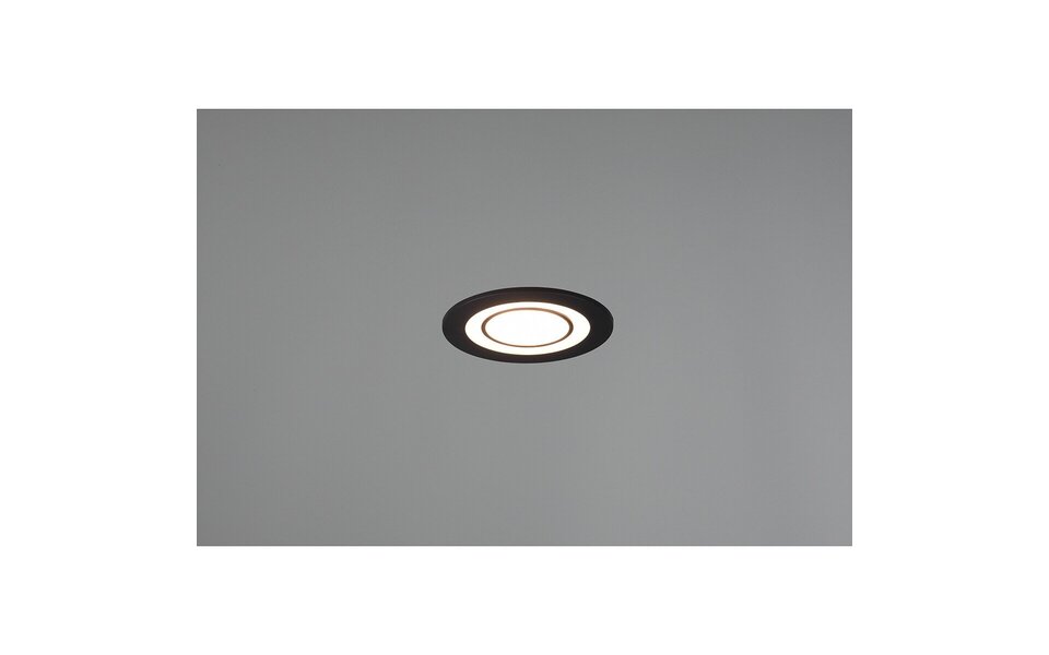 HLW LED LED Spot - Inbouw LED Downlight 5W Warm Wit 2700K–3000K Rond Mat Zwart HLW LED LED Spot - Inbouw LED Downlight 5W Warm Wit 2700K–3000K Rond Mat Zwart
