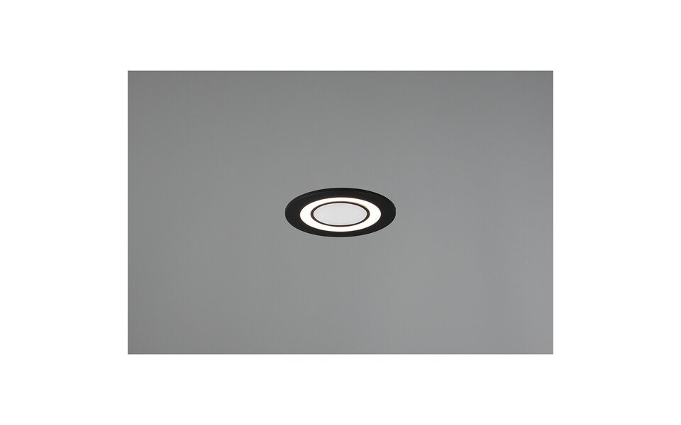 HLW LED LED Spot - Inbouw LED Downlight 5W Warm Wit 2700K–3000K Rond Mat Zwart HLW LED LED Spot - Inbouw LED Downlight 5W Warm Wit 2700K–3000K Rond Mat Zwart