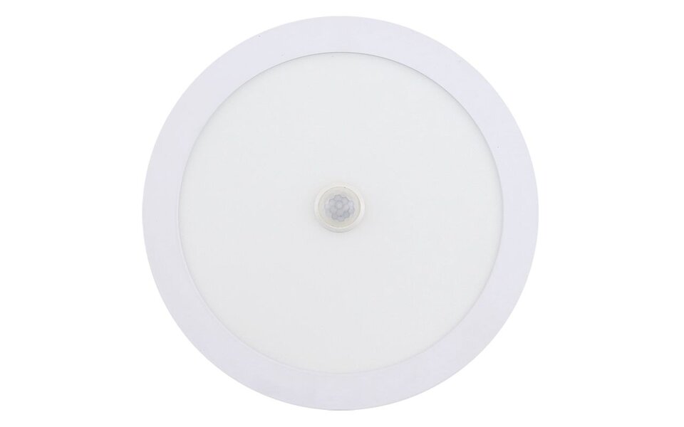 HLW LED Opbouw LED Downlight 18W met PIR Bewegingssensor en Natuurlijk Wit Licht