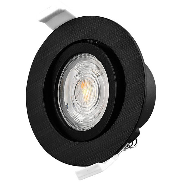 HLW LED Inbouw LED Downlight 7W - Dimbare LED Spot met Neutraal Wit Licht HLW LED Inbouw LED Downlight 7W - Dimbare LED Spot met Neutraal Wit Licht