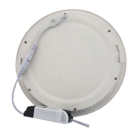 HLW LED LED Downlight Slim Inbouw Rond 12W - Natuurlijk Wit 4200K - Mat Wit Aluminium Ø170mm HLW LED LED Downlight Slim Inbouw Rond 12W - Natuurlijk Wit 4200K - Mat Wit Aluminium Ø170mm