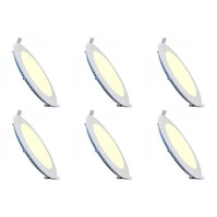 LED Downlight Slim 6W - Inbouw Dimbaar Warm Wit 2700K